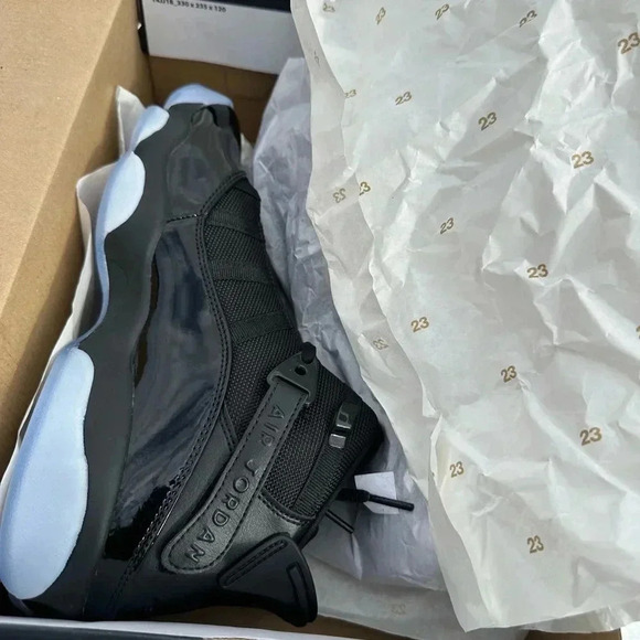 NIB Jordan 6 Rings (black/black-white) - Picture 5 of 6